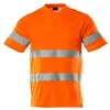 Image de Mascot Safe Classic 20882-995-14 T-shirt à col en V Coupe moderne Orange haute visibilité Taille L