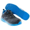 Image de Mascot S1P Chaussures de sécurité basses unisexes à lacets Taille 1041 Noir/bleu bleuet/vert citron 40 EU, Noir et bleu bleuet, 40 EU