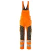 Image de Mascot Accelerate Safe Prowash 19569-236-1418 Salopette bicolore avec poches genoux, orange haute visibilité/anthracite foncé, taille 76C58
