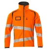 Image de Mascot Accelerate Safe 19002-143-1418 Veste softshell respirante coupe-vent et imperméable haute visibilité Orange/anthracite foncé Taille XL