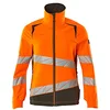 Image de Mascot 19008-511-1418 Accelerate Safe Veste stretch ultime pour femme, imperméable, bicolore, orange haute visibilité/anthracite foncé, taille 3XL