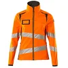 Image de Mascot Accelerate Safe 19012-143-1418 Veste softshell respirante coupe-vent imperméable bicolore haute visibilité Orange/anthracite foncé Taille 5XL