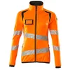 Image de Mascot Accelerate Safe 19153-315-1418 Pull polaire bicolore avec fermeture Éclair Orange/anthracite foncé Taille 4XL