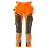 Image de Annery Pantalon de Travail X pour Homme, Orange Haute visibilité, Anthracite foncé, 31-35