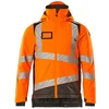 Image de Mascot Accelerate Safe 19335-231-1418 Doublure Climascott bicolore respirante et imperméable Veste d'hiver haute visibilité Orange/anthracite foncé Taille 3XL