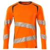 Image de Mascot Accelerate Safe 19081-771-1418 T-shirt moderne à manches longues, haute visibilité Orange/anthracite foncé, taille XL