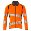 Image de Mascot Accelerate Safe 19184-781-1418 Sweat bicolore avec fermeture éclair haute visibilité, orange/anthracite foncé, taille S
