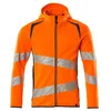 Image de Mascot Accelerate Safe Premium 19284-781-1418 Sweat-shirt à capuche bicolore avec fermeture éclair, haute visibilité, orange/anthracite foncé, taille 5XL