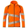 Image de Mascot Accelerate Safe 19284-781-1418 Sweat-shirt à capuche moderne bicolore avec fermeture éclair Hi-Vis Orange/anthracite foncé Taille XL