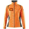 Image de Mascot 19212-291-1418 Accelerate Safe Veste Softshell respirante coupe-vent et imperméable bicolore avec effets réfléchissants haute visibilité orange/anthracite foncé, taille 5XL