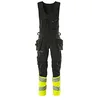 Image de Mascot Accelerate Safe Ultimate 19169-711-0917 Pantalon de combinaison stretch imperméable bicolore Noir/jaune haute visibilité Taille 82C56