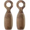 Image de Salière et poivrière en acacia Bloomingville Marron taille unique