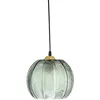 Image de Bloomingville Lustre en verre vert