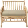 Image de Fauteuil outdoor Sole en bambou Bloomingville Naturel taille unique