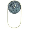 Image de Bloomingville Horloge murale, vert, fer