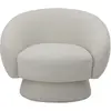 Image de Fauteuil Ted Bloomingville Blanc taille unique