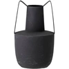 Image de Bloomingville - Vase en fer Itamar noir - D.12.5xH.20.5 cm OS