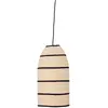 Image de Suspension Larrin en papier Bloomingville Naturel taille unique