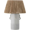 Image de Bloomingville - Lampe de table en Grès Rama blanche - D.40.5xH.66 cm OS