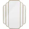 Image de Miroir Mass Bloomingville Laiton taille unique