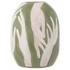 Image de Adalena Vase en faïence Vert