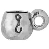 Image de Bloomingville Shine Tasse argentée, faïence, T10 x H8 cm, 300 ml