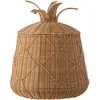 Image de Panier en osier ananas Bloomingville Marron taille unique