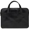 Image de dbramante1928 - Silkeborg Sac pour Ordinateur Portable 15" Pouces pour Femmes et Hommes - Sac avec Deux Poignées en Cuir Structuré - Cuir Pleine Fleur Robuste et de Haute Qualité - Black N.E.