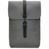 Image de RAINS Sac à dos imperméable pour homme et femme Sac à dos pour ordinateur portable pour le travail ou les voyages, gris, Mini, Moderne