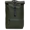Image de Sac à Dos Rolltop Rucksack Rains Vert kaki taille unique