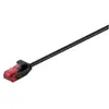 Image de MicroConnect - U/Utp Cat6 7,5 m Noir Slim