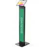 Image de Compulocks marques 140buclgvwmb Compulocks universel étirable 2/support mural avec tablette support de sol de la marque projecteurs BrandMe, Noir