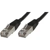Image de Microconnect b-sftp610s 10 m Cat6 S/FTP (S-STP) Noir   Câble de réseau (RJ-45, RJ-45, Mâle/Mâle, Cat6, S/FTP (S-STP), Noir)
