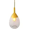 Image de EBB & FLOW Lute M suspension dorée, transparente