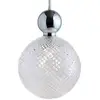 Image de EBB & FLOW Uva L Balles suspendues argent clair mini check