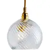 Image de EBB & FLOW Rowan Suspension or/cristal Ø 15,5 cm