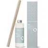 Image de Skandinavisk ØY Recharge Diffuseur de parfum 'Island' 8 roseaux Durée +3 Mois Notes de Parfum Pommetier et Rose Chien Mousses d'eau Feuilles Vertes 200 ml