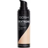 Image de GOSH Fond de teint Dextreme Full Coverage 30 ml I Liquid Hydratant pour un teint impeccable I Maquillage végétalien avec haute couvrance I Couvre les boutons et les cernes I 002 Ivoire