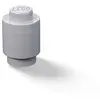 Image de LEGO Room Copenhagen 40301740 Brique 1 Plot Ronde, Boîte de Rangement empilable, 950 ML, Gris, One Size