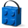 Image de Boîte à Lunch LEGO® avec Poignée bleu - Contenant Alimentaire 2,1L, Passe au Lave - Vaisselle, Idéal pour Enfants & Adultes, Transport Facile
