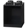 Image de Room Copenhagen Étagère Brique 4 Boutons Lego, Noir