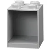 Image de Lego Étagère en Brique à 4 Boutons - Boîte de Rangement empilable Lego - Organisateur de Bureau - Boîte de Rangement pour Jouets, Livres et Plus - Décoration d'intérieur - 159 x 161 x 47 mm