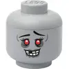 Image de Tête de rangement LEGO "Zombie", grande, Boîte de rangement