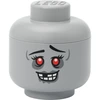 Image de Tête de rangement LEGO "Zombie", petite, Boîte de rangement