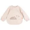 Image de Done by Deer Bavoir Manches Longues Bebe - Bavoir Bebe Déperlant/Imperméable - avec Poche   Ajustable - Facile à Nettoyer - Pour BéBé 6-18 Mois