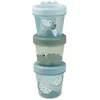 Image de Done by Deer Babyvoeding bewaarpotjes Croco Groen