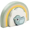 Image de Done by Deer Houten Stapeltunnel Birdee Kleurenmix
