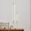 Image de Applique murale GEJST Radent Stecker, blanche, hauteur 70 cm, LED G13