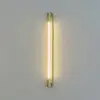 Image de GEJST Applique murale Radent, couleur laiton, hauteur 70 cm, LED G13