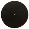 Image de Hubsch Horloge murale en marbre noir et laiton